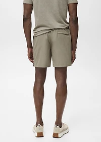 Swimsuit with zip pockets