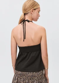 Halter neck top