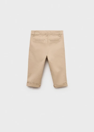 Cotton chinos