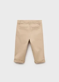 Cotton chinos