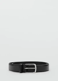 Nappa leather belt