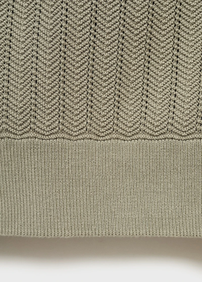 100% cotton shirt structure