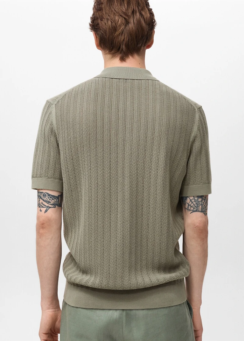 100% cotton shirt structure