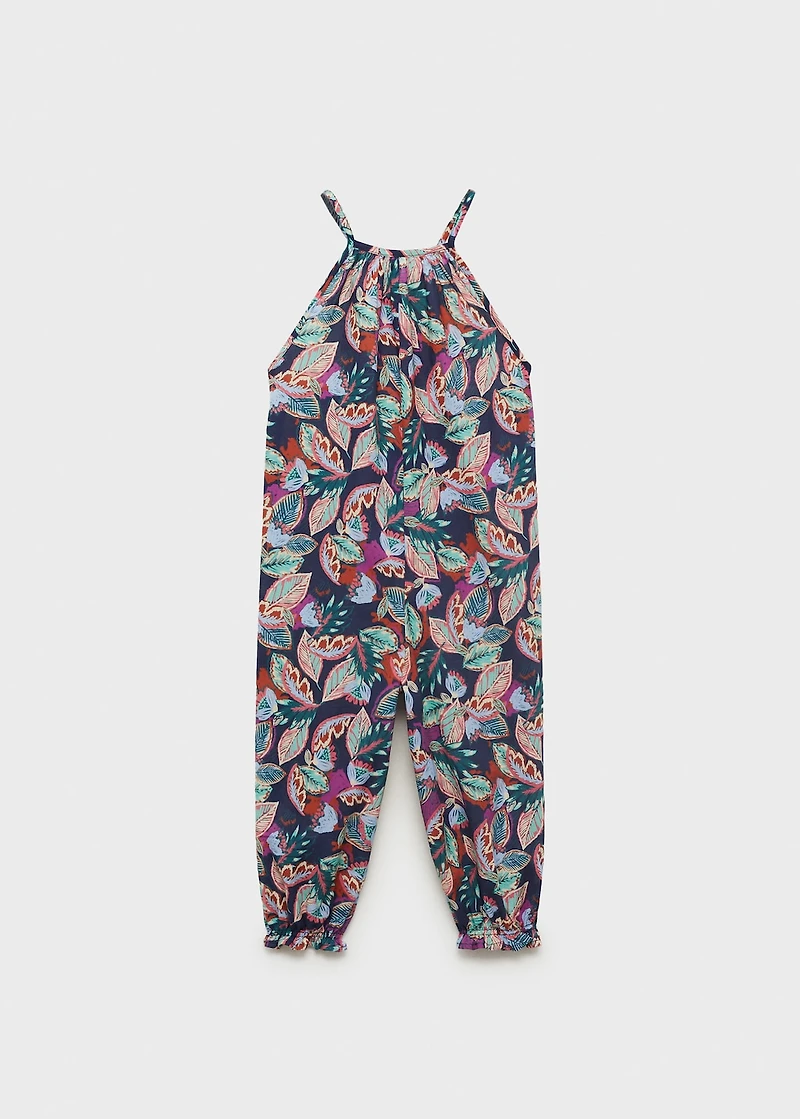 Floral print jumpsuit