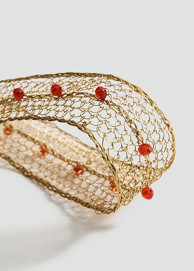 Crystal choker necklace