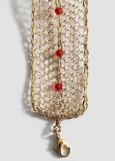 Crystal choker necklace