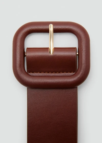Square buckle belt