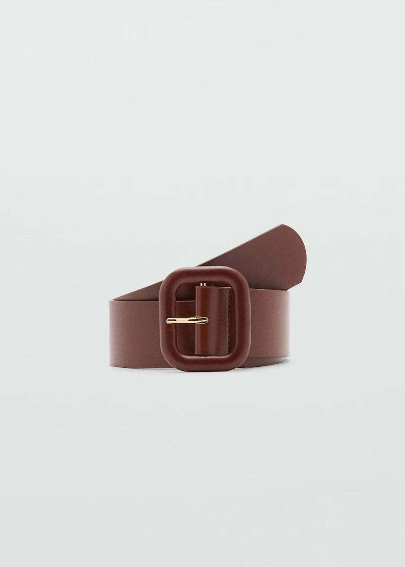 Square buckle belt