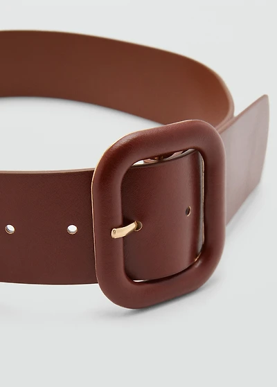 Square buckle belt