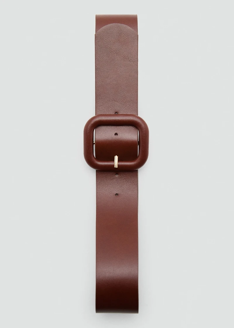 Square buckle belt