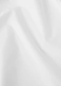 Cotton percale lace top sheet for 90 cm bed