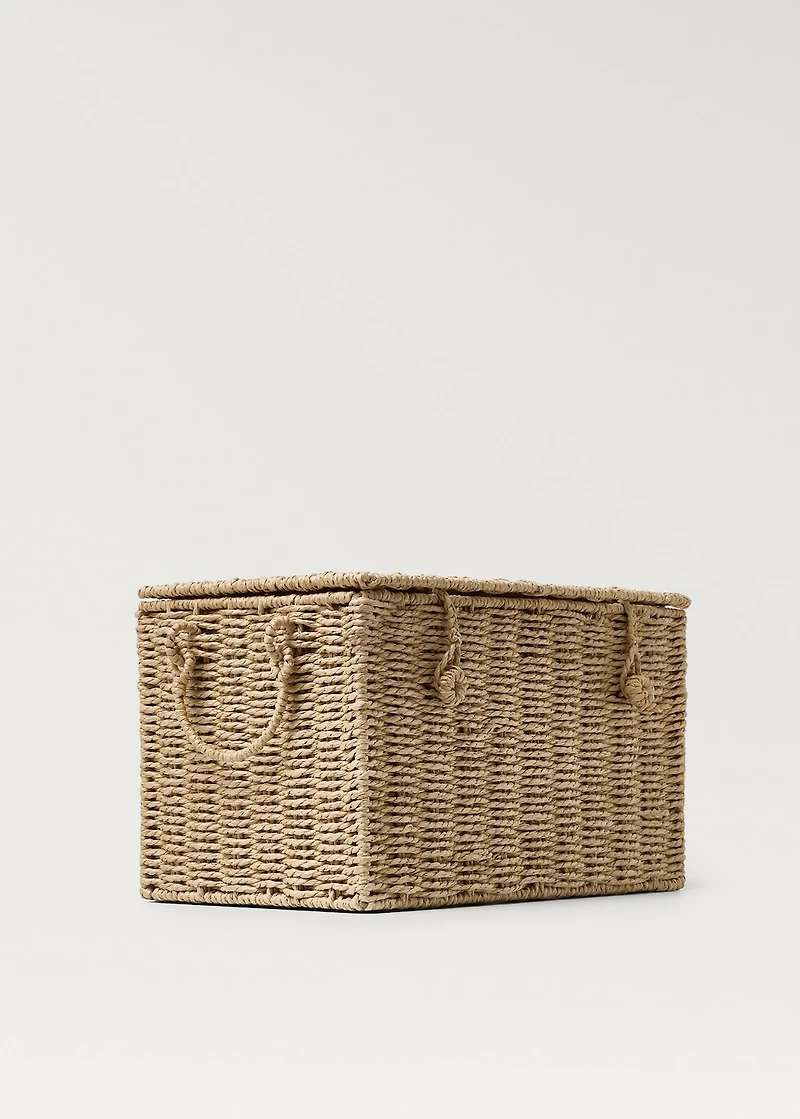 Children's paper trunk basket