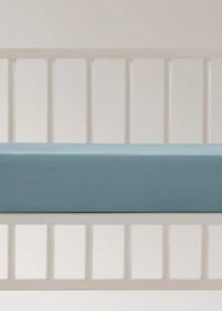 Percale cotton fitted sheet for cot
