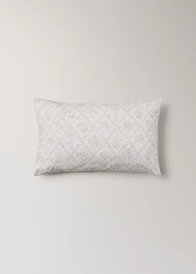 Toile de Jouy percale cotton pillowcase 30x50 cm