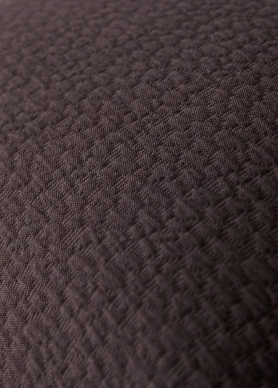 Garment-dyed cotton textured cushion cover 50x50 cm