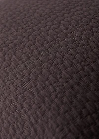 Garment-dyed cotton textured cushion cover 50x50 cm