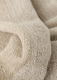 Children's cotton striped bathrobe