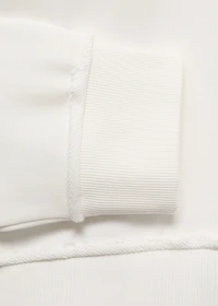 Butterfly-print sweatshirt