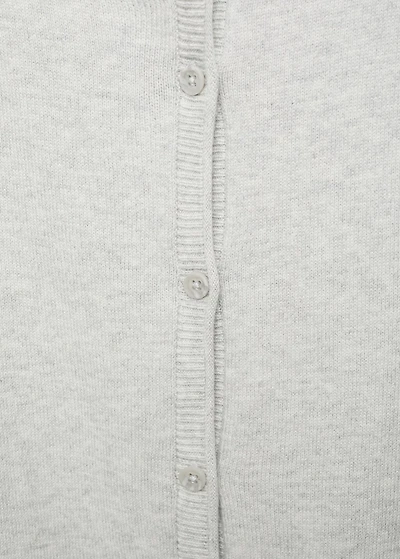 Knitted button cardigan