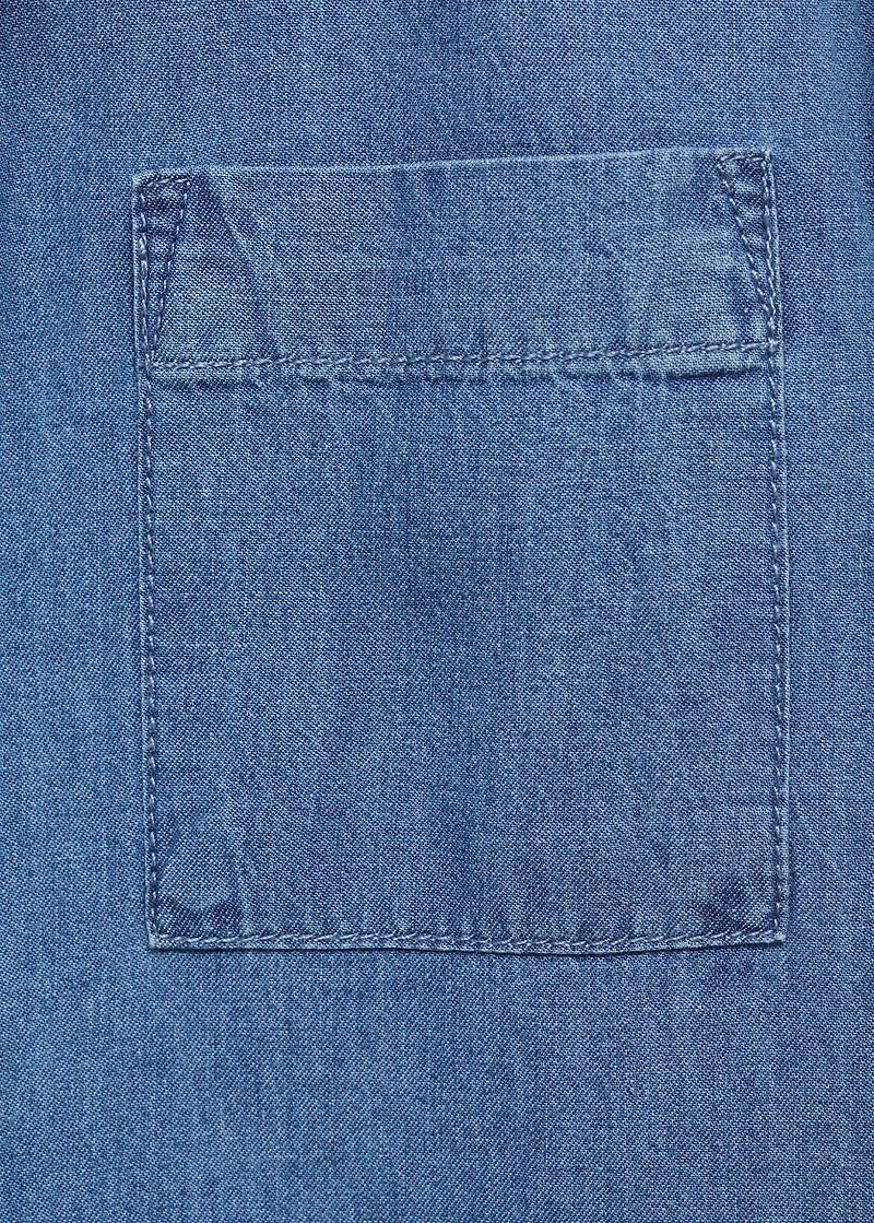 Cotton denim shirt