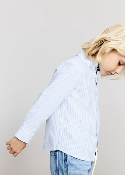 Striped Oxford shirt