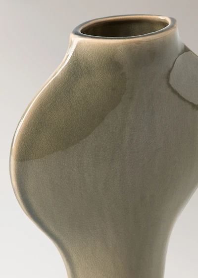 Small stoneware vase