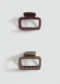 Pack of 2 hair clips