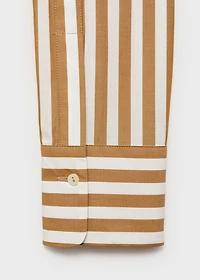 Oversize striped shirt