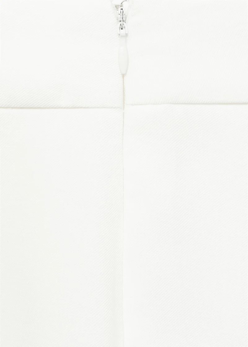 Straight-leg pants with belt loops