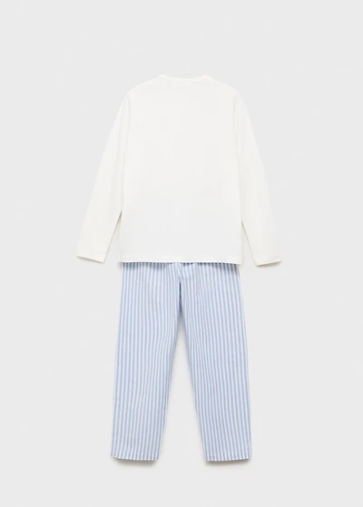 Striped long pyjamas