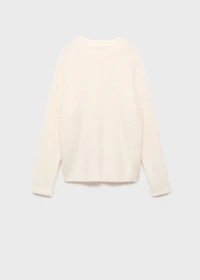 Bouclé-effect sweater