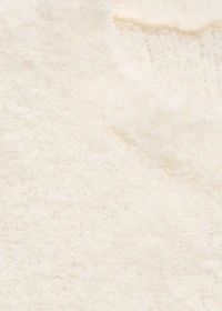 Bouclé-effect sweater