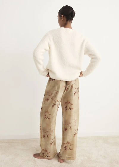 Bouclé-effect sweater