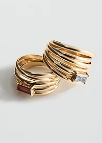 Set of 2 combined rings