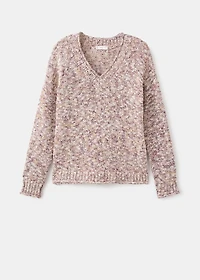 Flecked sweater