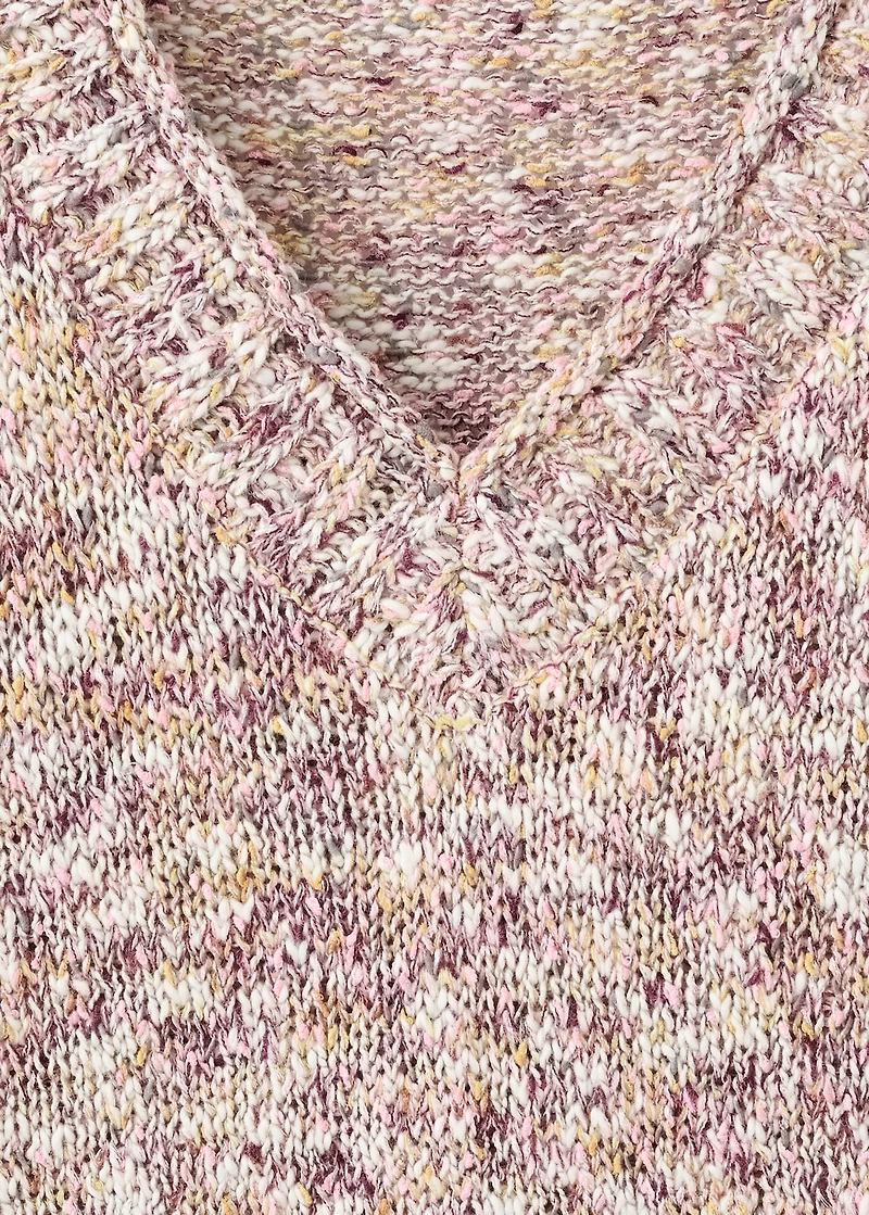 Flecked sweater