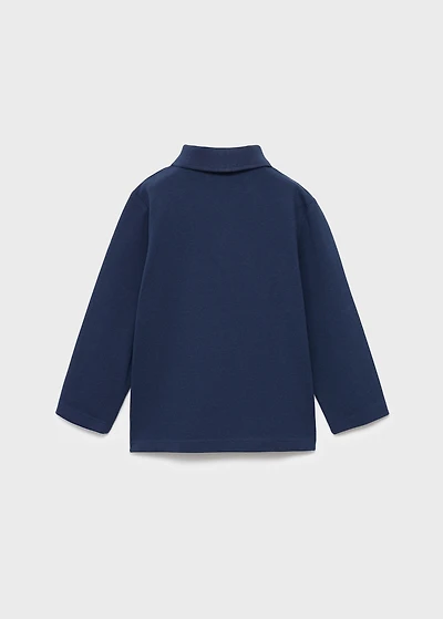 Cotton basic polo shirt