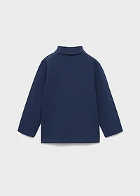 Cotton basic polo shirt