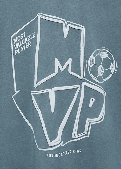 Short-sleeved printed t-shirt