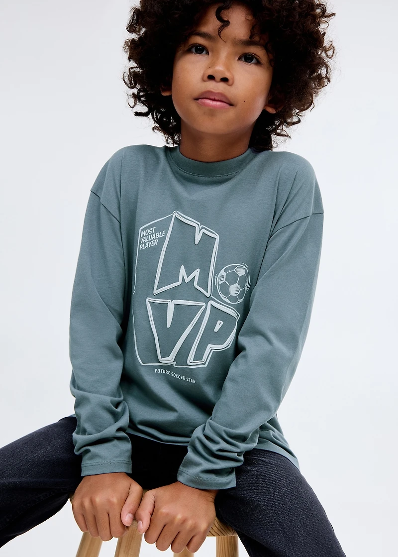 Short-sleeved printed t-shirt