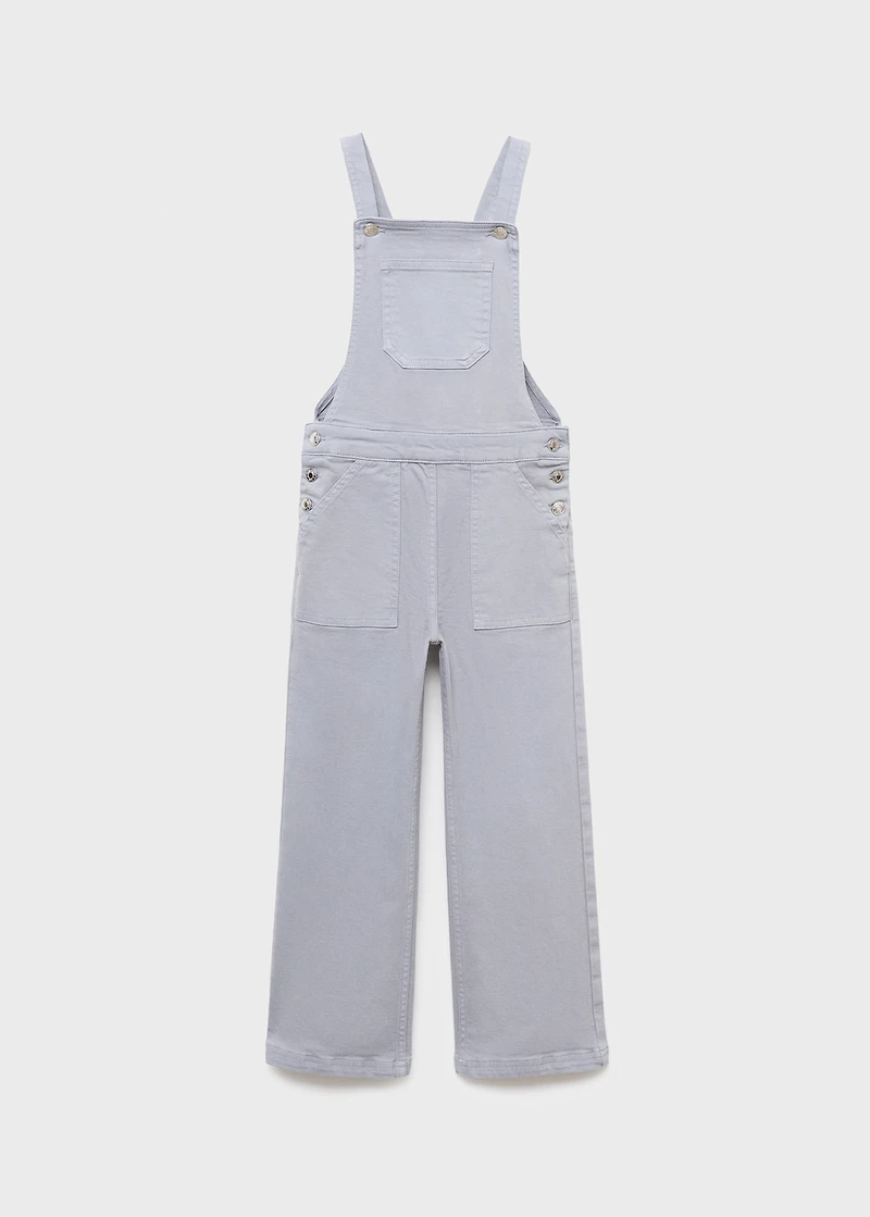 Long denim jumpsuit