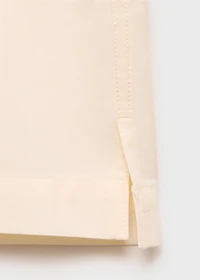 Regular-fit cotton shirt with pocket