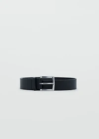 Faux-leather belt
