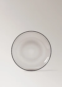 Borosilicate bread plate
