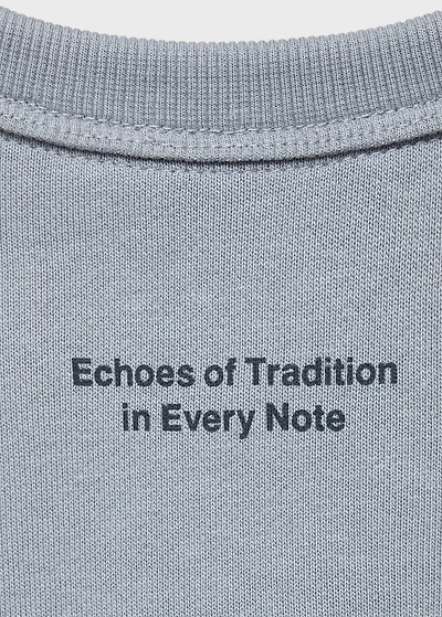 Oversized cotton sweatshirt