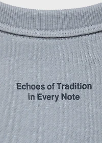 Oversized cotton sweatshirt