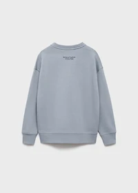 Oversized cotton sweatshirt