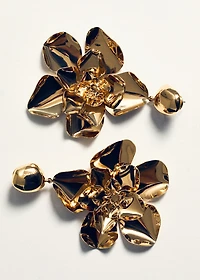 Maxi flower earrings