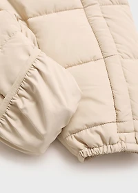 Sherpa hooded jumpsuit