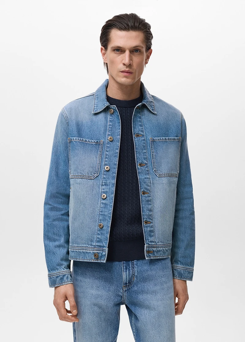 Denim jacket pockets